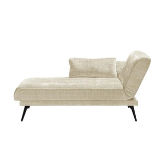 Recamiere Amira - beige - Materialmix - 200 cm - 85 cm - cm 106,0 | Möbel Kraft