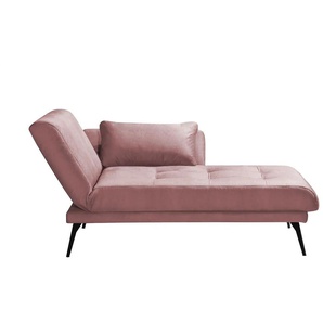 Recamiere Amira - rosa/pink - Materialmix - 200 cm - 85 cm - cm 106,0 | Möbel Kraft