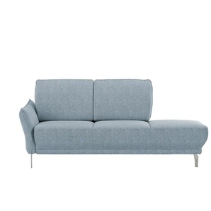 Récamiere Berlin - blau - Materialmix - 204 cm - 88 cm - cm 93,0 | Möbel Kraft