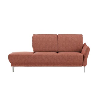 Récamiere Berlin - rot - Materialmix - 204 cm - 88 cm - cm 93,0 | Möbel Kraft