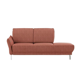Récamiere Berlin - rot - Materialmix - 204 cm - 88 cm - cm 93,0 | Möbel Kraft