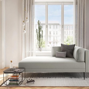 Recamiere ANDAS Bihult Sofas Gr. B/H/T: 210 cm x 89 cm x 104 cm, Struktur fein, Armlehne rechts, beige (natur) Recamieren und Ottomanen Armlehne links oder rechts bestellbar
