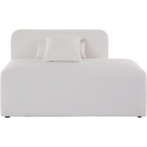 Recamiere ANDAS Sundstrup Sofas Gr. B/H/T: 140 cm x 76,5 cm x 93 cm, Bouclé, Recamiere rechts, beige (natur) Recamieren und Ottomanen Modulserie, individuelle Zusammenstellung