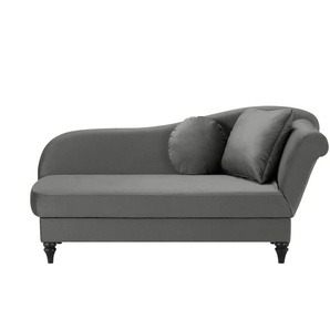 Recamiere - grau - Materialmix - 190 cm - 92 cm - cm 85,0 | Möbel Kraft