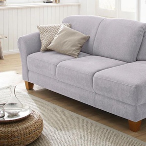 Recamiere HOME AFFAIRE Gotland Sofas Gr. B/H/T: 194 cm x 84 cm x 91 cm, Luxus-Microfaser, Armlehne links, grau Recamieren und Ottomanen wahlweise Armlehne links oder rechts, in drei Bezugsqualitäten
