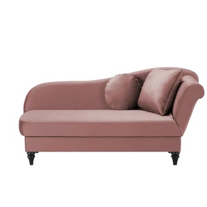 Recamiere  Nadja ¦ rosa/pink ¦ Maße (cm): B: 190 H: 92 T: 85.0