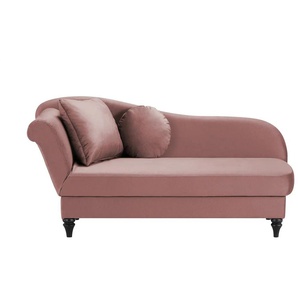 Recamiere - rosa/pink - Materialmix - 190 cm - 92 cm - cm 85,0 | Möbel Kraft