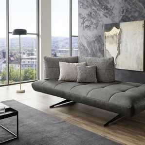 Recamiere SSK Quebec, Leder Evita anthrazit