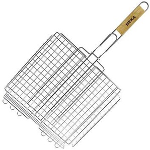 Rechteckiger Grillrost Korb 34 x 31 cm Hespéride