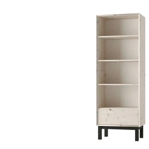 Regal Country - weiß - Materialmix - 40 cm - 180 cm | Möbel Kraft