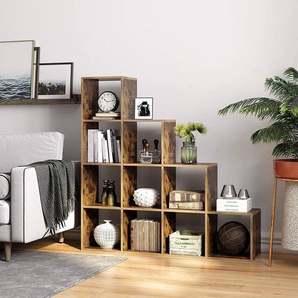 Regal Culan 130 x 29 x 130cm Braun