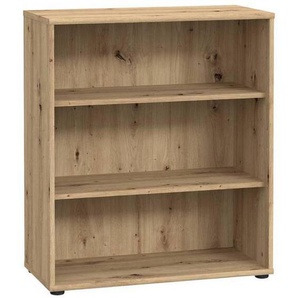 Xxxl Regal, Eiche Artisan, Holzwerkstoff, 2 Fächer, 73.7x85.5x34.8 cm, Typenauswahl, Beimöbel erhältlich, stehend, Arbeitszimmer, Büroregale,
