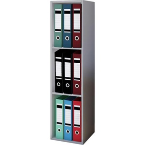 Regal  Offas ¦ grau ¦ Maße (cm): B: 34 H: 107