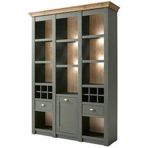 Regal - grün - Materialmix - 147 cm - 207 cm - cm 45,0 | Möbel Kraft
