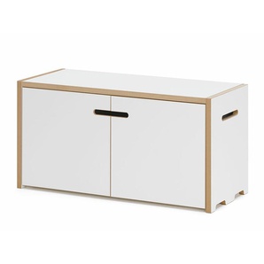 Regal Hochstapler Tojo MDF, weiß beschichtet, Designer Dirk Frömchen, 37.5x76x32 cm