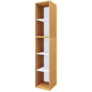 Regal  Lona ¦ holzfarben ¦ Maße (cm): B: 35,3 H: 183 T: 37.0