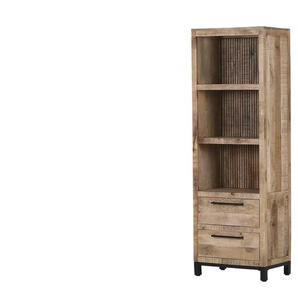 Regal  Kuba ¦ holzfarben ¦ Maße (cm): B: 60 H: 180 T: 40.0