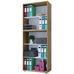 Regal  Lona ¦ holzfarben ¦ Maße (cm): B: 70 H: 183 T: 37.0