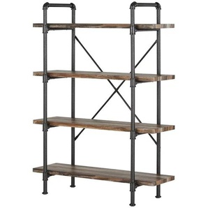 Regal - holzfarben - Materialmix - 105 cm - 141,5 cm - cm 39,5 | Möbel Kraft