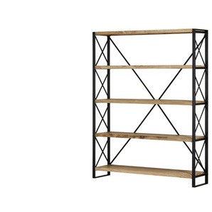Regal - holzfarben - Materialmix - 150 cm - 190 cm - cm 35,0 | Möbel Kraft