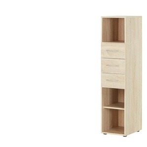 Regal - holzfarben - Materialmix - 30 cm - 126 cm - cm 40,0 | Möbel Kraft