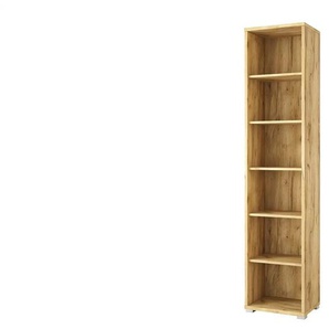 Regal - holzfarben - Materialmix - 50 cm - 220 cm - cm 35,0 | Möbel Kraft