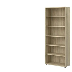 Regal - holzfarben - Materialmix - 89,2 cm - 221,7 cm - cm 40,1 | Möbel Kraft