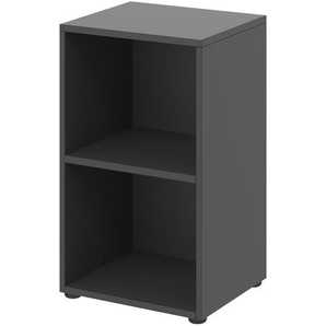 Regal  home.office ¦ schwarz ¦ Maße (cm): B: 40 H: 72 T: 32.8
