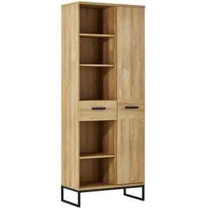 Regal  Medebach ¦ holzfarben ¦ Maße (cm): B: 76 H: 196 T: 38.0