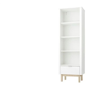 Regal Miloo - weiß - Materialmix - 42 cm - 197,8 cm | Möbel Kraft