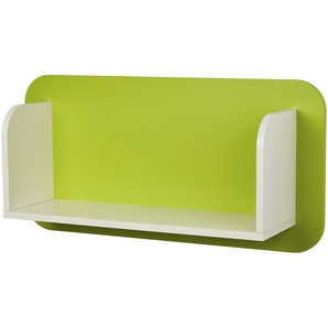 Regal mit Paneelrückwand  Maddox ¦ weiß ¦ Maße (cm): B: 90 H: 45 T: 25.0