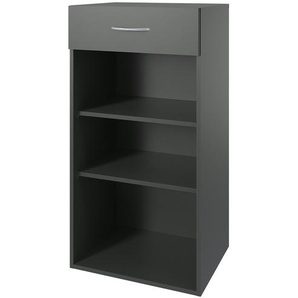Regal  Multiraumkonzept ¦ grau ¦ Maße (cm): B: 40 H: 98 T: 40.0
