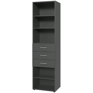 Regal  Multiraumkonzept ¦ grau ¦ Maße (cm): B: 45 H: 185 T: 40.0