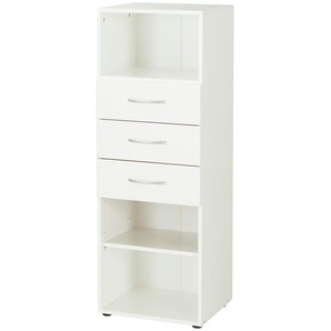 Regal  Multiraumkonzept ¦ weiß ¦ Maße (cm): B: 45 H: 126 T: 40.0