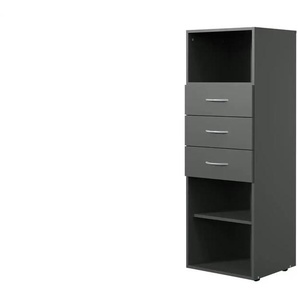 Regal Multischrank-System | grau | 30 cm | 126 cm | cm 40,0 |