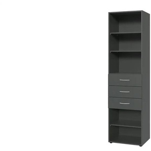 Regal Multischrank-System | grau | 50 cm | 185 cm | cm 40,0 |