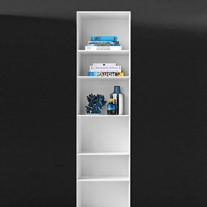 Regal Nex Pur Piure MDF weiß matt lackiert, Designer Studio Piure, 211.5x50x36 cm