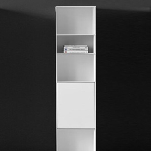 Regal Nex Pur Piure MDF weiß matt lackiert, Designer Studio Piure, 211.5x50x36 cm
