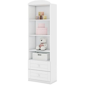 Regal  Nordic White ¦ weiß ¦ Maße (cm): B: 59,5 H: 181 T: 34.0