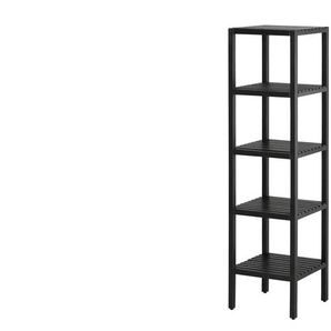 Regal  Oria ¦ schwarz ¦ Maße (cm): B: 37 H: 139 T: 37.0