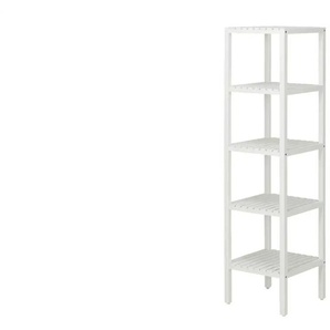 Regal  Oria ¦ weiß ¦ Maße (cm): B: 37 H: 139 T: 37.0