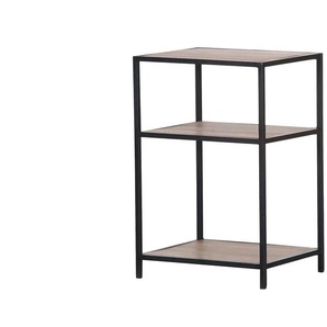 Regal - schwarz - Materialmix - 42 cm - 63 cm - cm 35,0 | Möbel Kraft