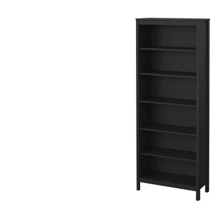 Regal - schwarz - Materialmix - 78,1 cm - 199 cm - cm 32,5 | Möbel Kraft