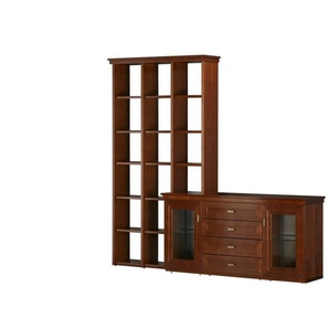 Regal-Sideboardkombination Cole - holzfarben - Materialmix - 237 cm - 222 cm - cm 42,0 | Möbel Kraft
