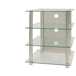 Regal  Blados ¦ silber ¦ Maße (cm): B: 59 H: 70 T: 49.0