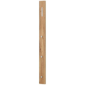 Garderobenpaneel  Stella ¦ holzfarben ¦ MDF-Platte ¦ Maße (cm): B: 10 H: 125 T: 5