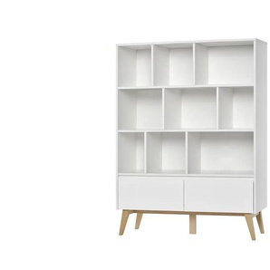 Regal Swing - weiß - Materialmix - 120 cm - 160 cm - cm 42,5 | Möbel Kraft