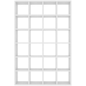 Regal TEMAHOME Pombal Regale Gr. B/H/T: 151 cm x 224 cm x 34 cm, weiß (matt weiß) Bücherregal Raumteiler-Regal Raumteiler-Regale Regale aus einer Wabenkonstruktion erstellt, unterschiedliche Farbvarianten