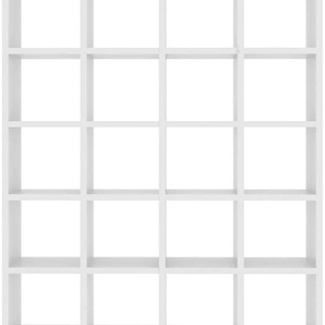 Regal TEMAHOME Pombal Regale Gr. B/H/T: 151 cm x 224 cm x 34 cm, weiß (matt weiß) Bücherregal Raumteiler-Regal Raumteiler-Regale Regale