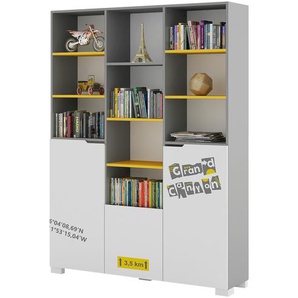 Regal  Travel ¦ weiß ¦ Maße (cm): B: 148,5 H: 200 T: 36.6